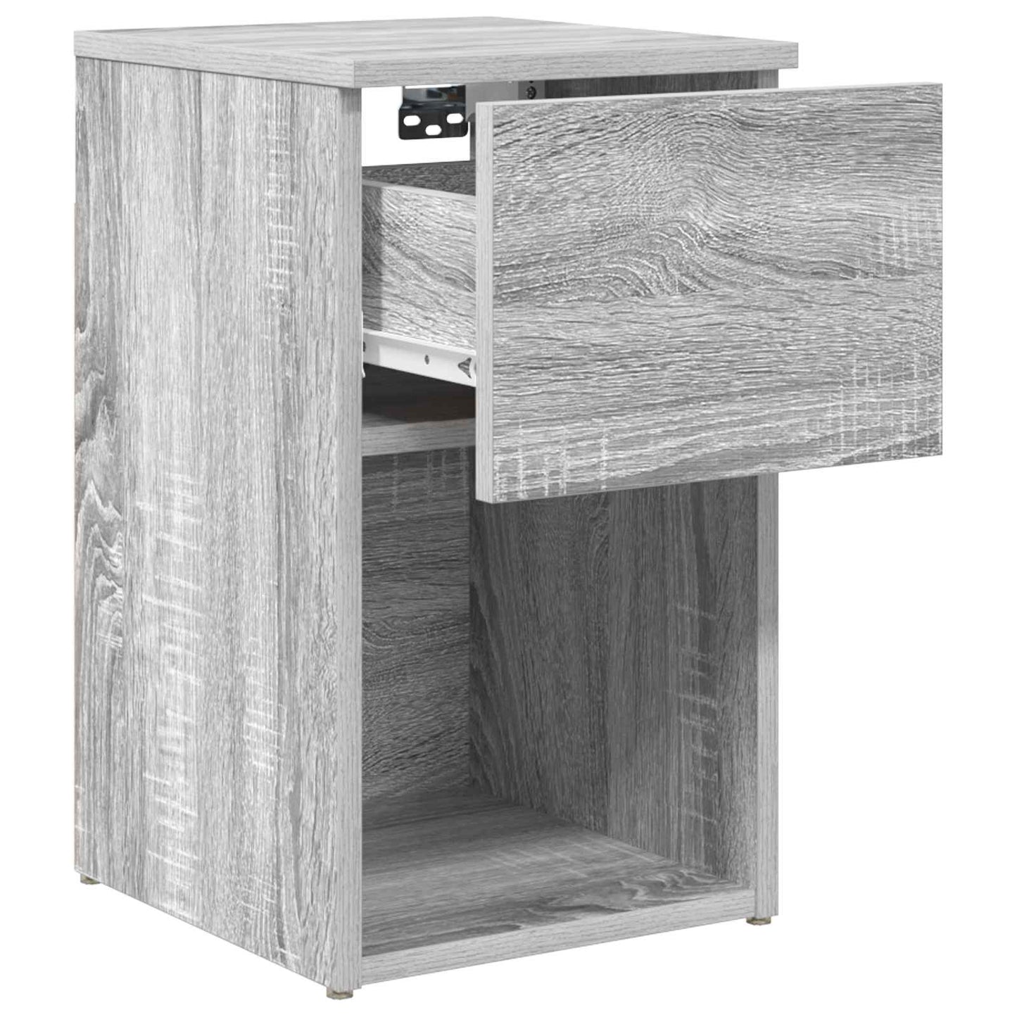 Bed kast Grijs sonoma 29 x 31,5 x 49 cm Bewerkt hout is nu te koop bij PeponiXL, paradijselijk wonen!