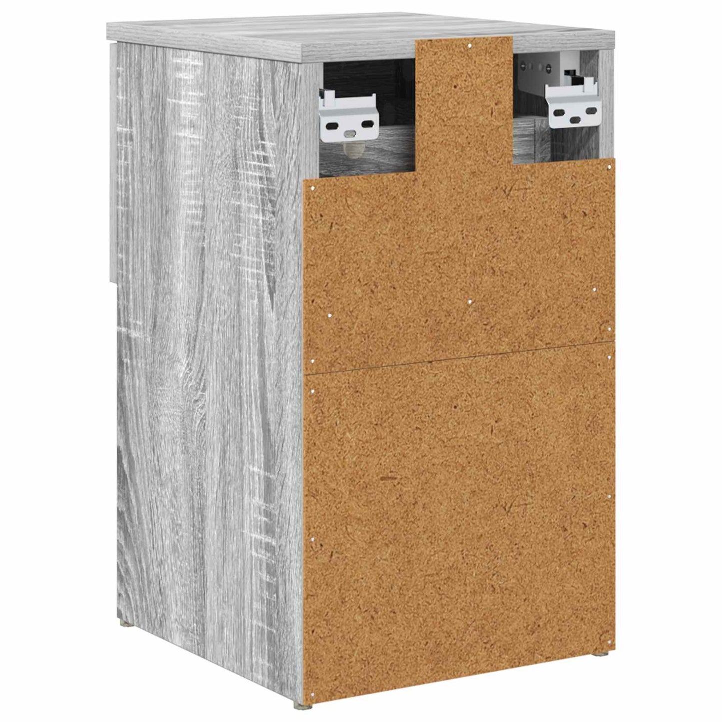 Bed kast Grijs sonoma 29 x 31,5 x 49 cm Bewerkt hout is nu te koop bij PeponiXL, paradijselijk wonen!