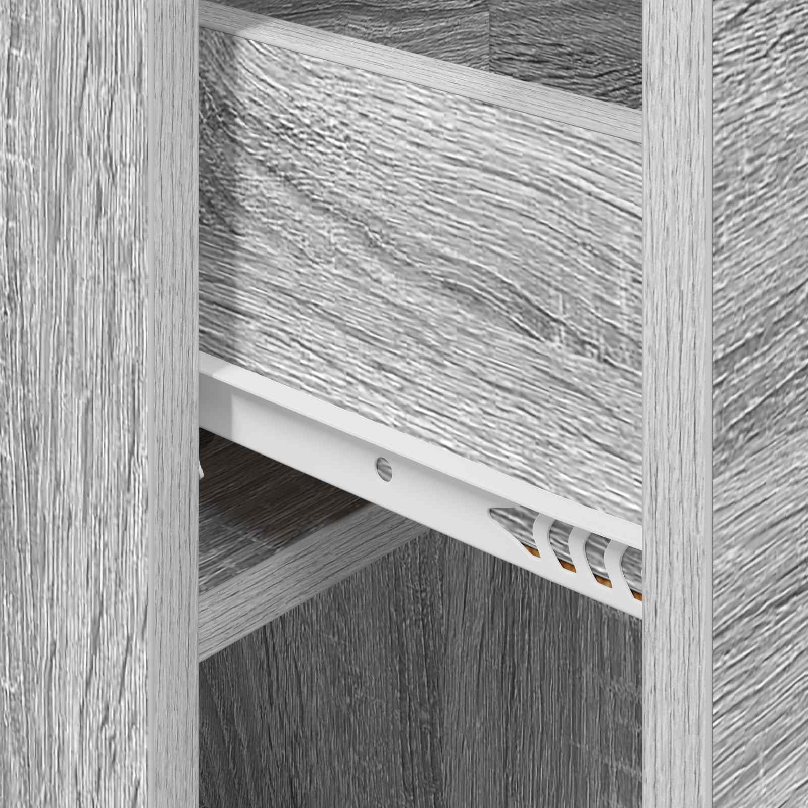 Bed kast 2 pcs Grijs sonoma 29 x 31,5 x 49 cm Bewerkt hout is nu te koop bij PeponiXL, paradijselijk wonen!