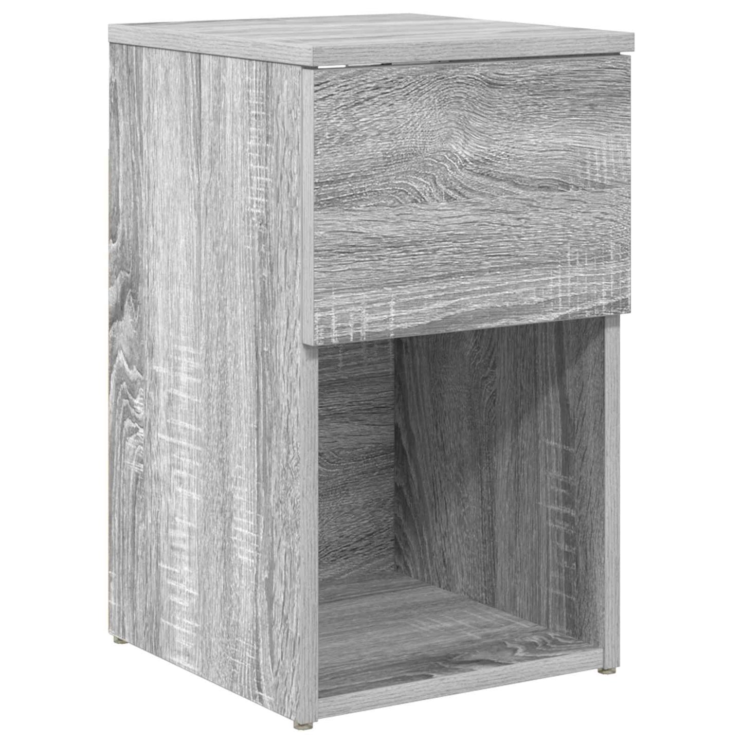 Bed kast 2 pcs Grijs sonoma 29 x 31,5 x 49 cm Bewerkt hout is nu te koop bij PeponiXL, paradijselijk wonen!