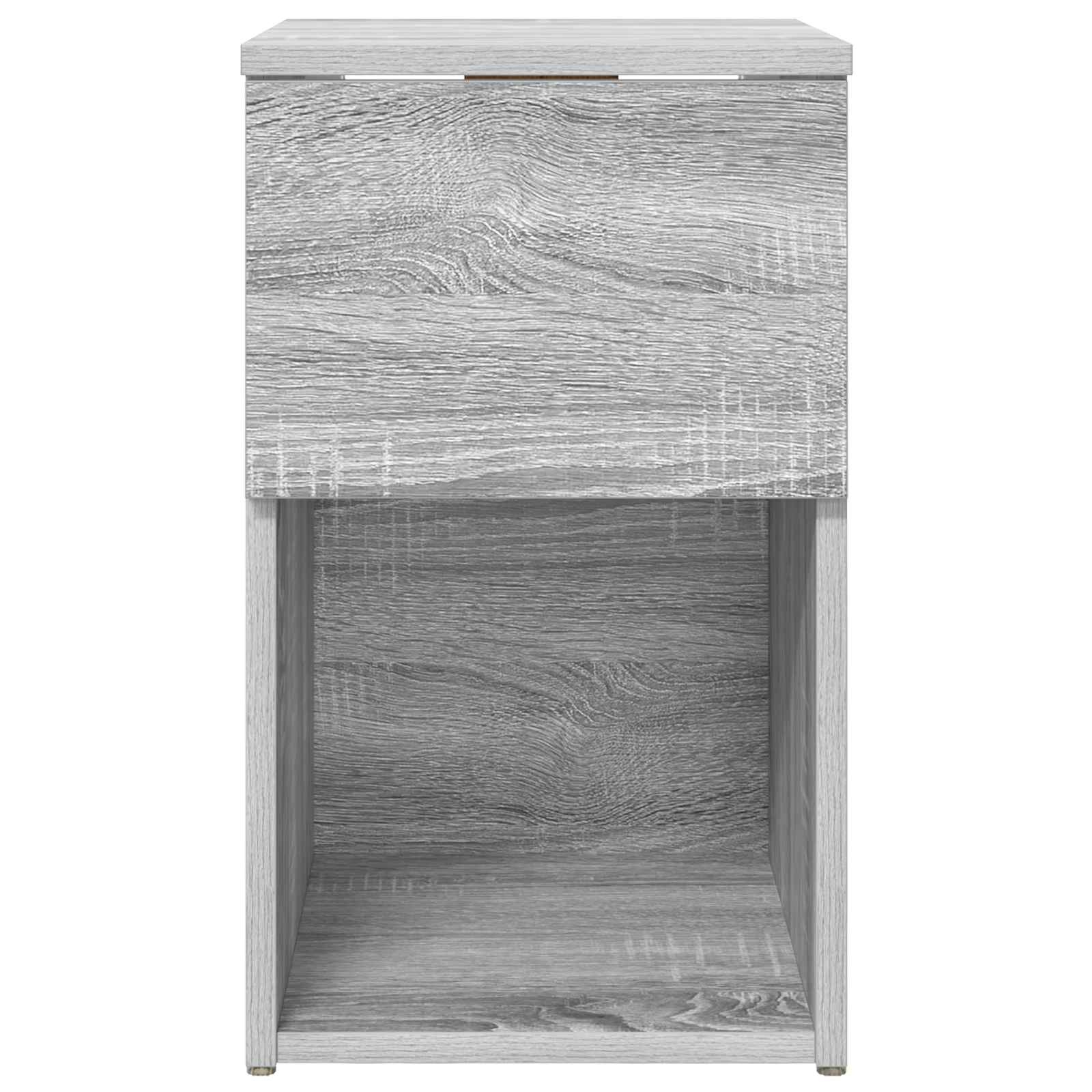 Bed kast 2 pcs Grijs sonoma 29 x 31,5 x 49 cm Bewerkt hout is nu te koop bij PeponiXL, paradijselijk wonen!