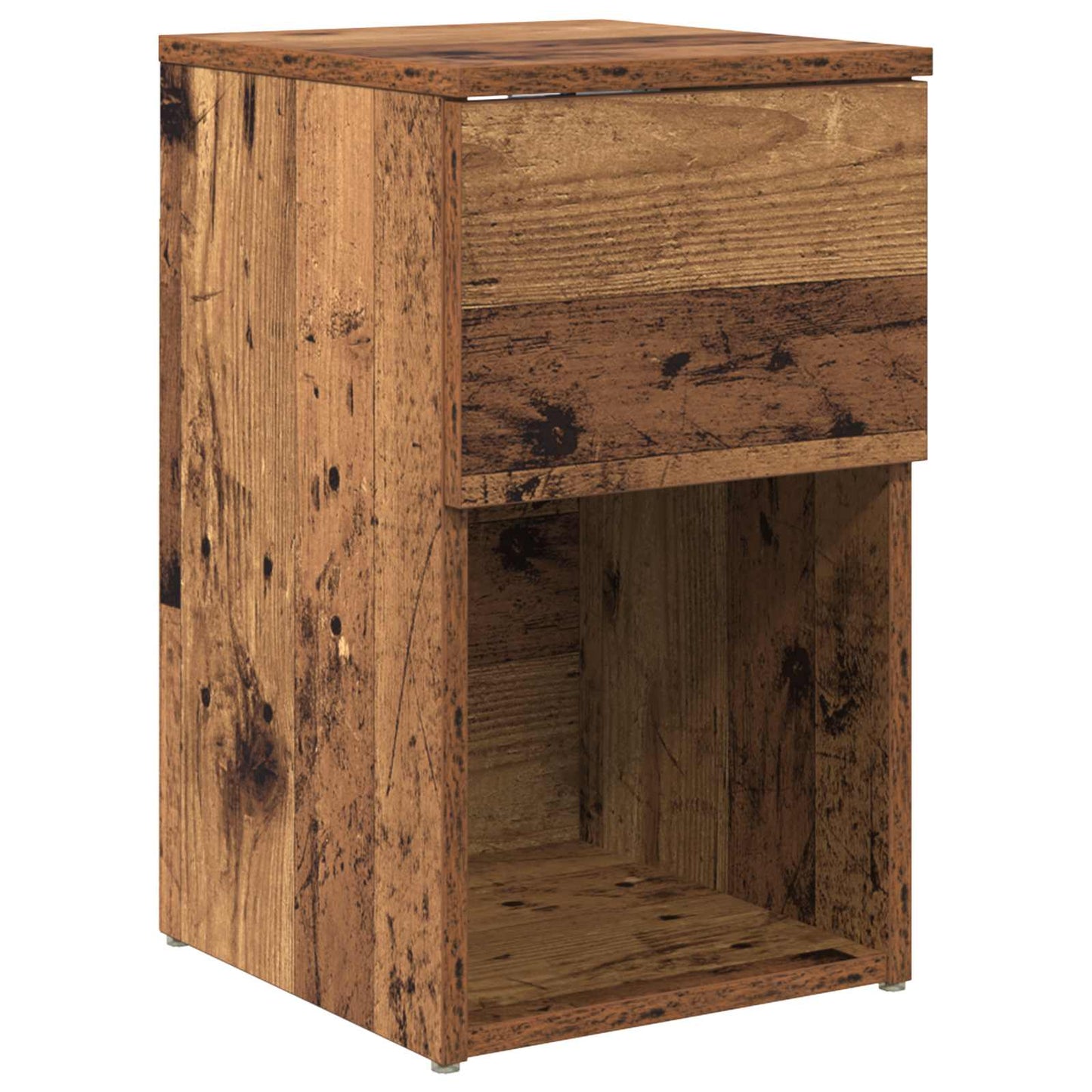 Bed kast Oud hout 29 x 31,5 x 49 cm Bewerkt hout is nu te koop bij PeponiXL, paradijselijk wonen!