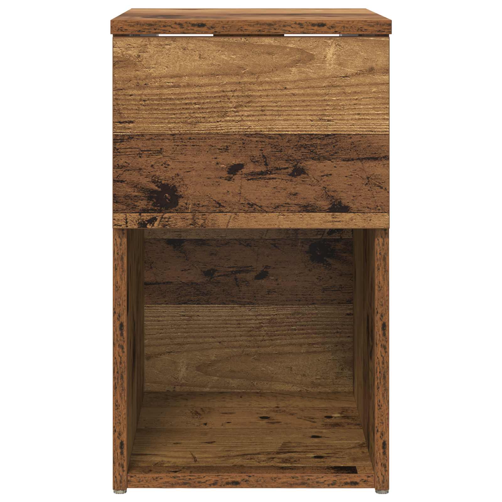 Bed kast Oud hout 29 x 31,5 x 49 cm Bewerkt hout is nu te koop bij PeponiXL, paradijselijk wonen!