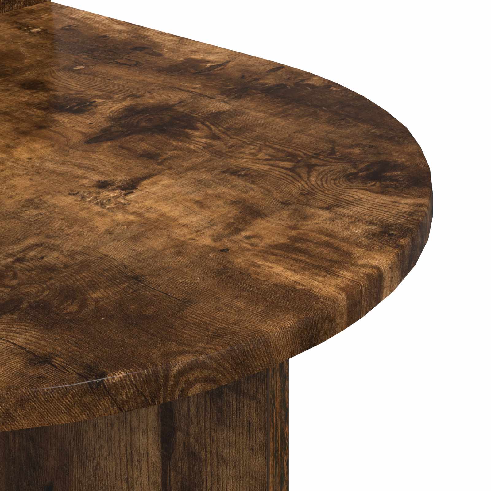 Nachtkastje Gerookt Eiken 48 x 49 x 65 cm Bewerkt hout is nu te koop bij PeponiXL, paradijselijk wonen!
