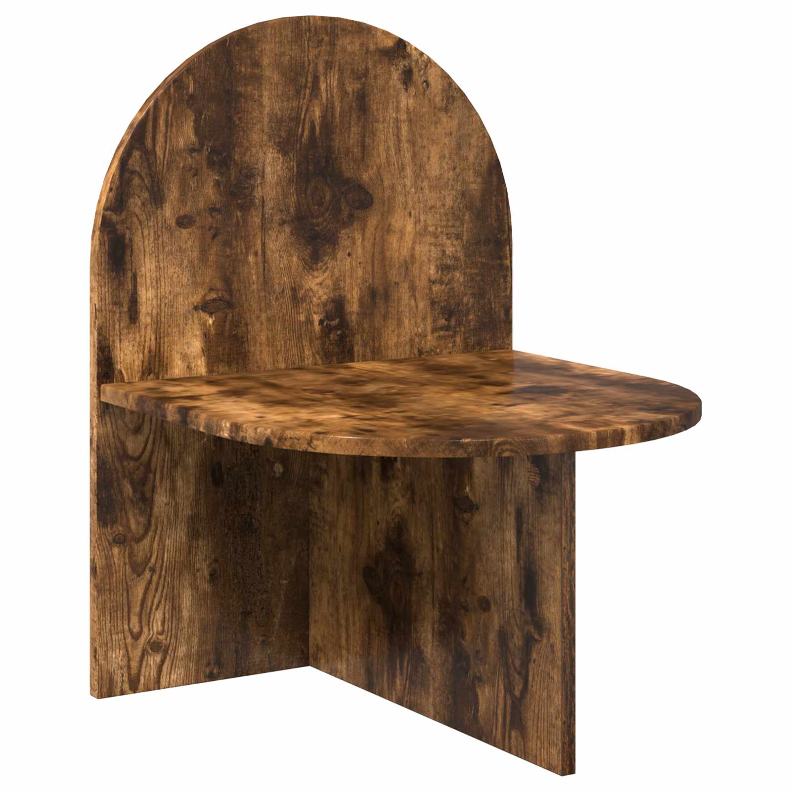 Nachtkastje Gerookt Eiken 48 x 49 x 65 cm Bewerkt hout is nu te koop bij PeponiXL, paradijselijk wonen!