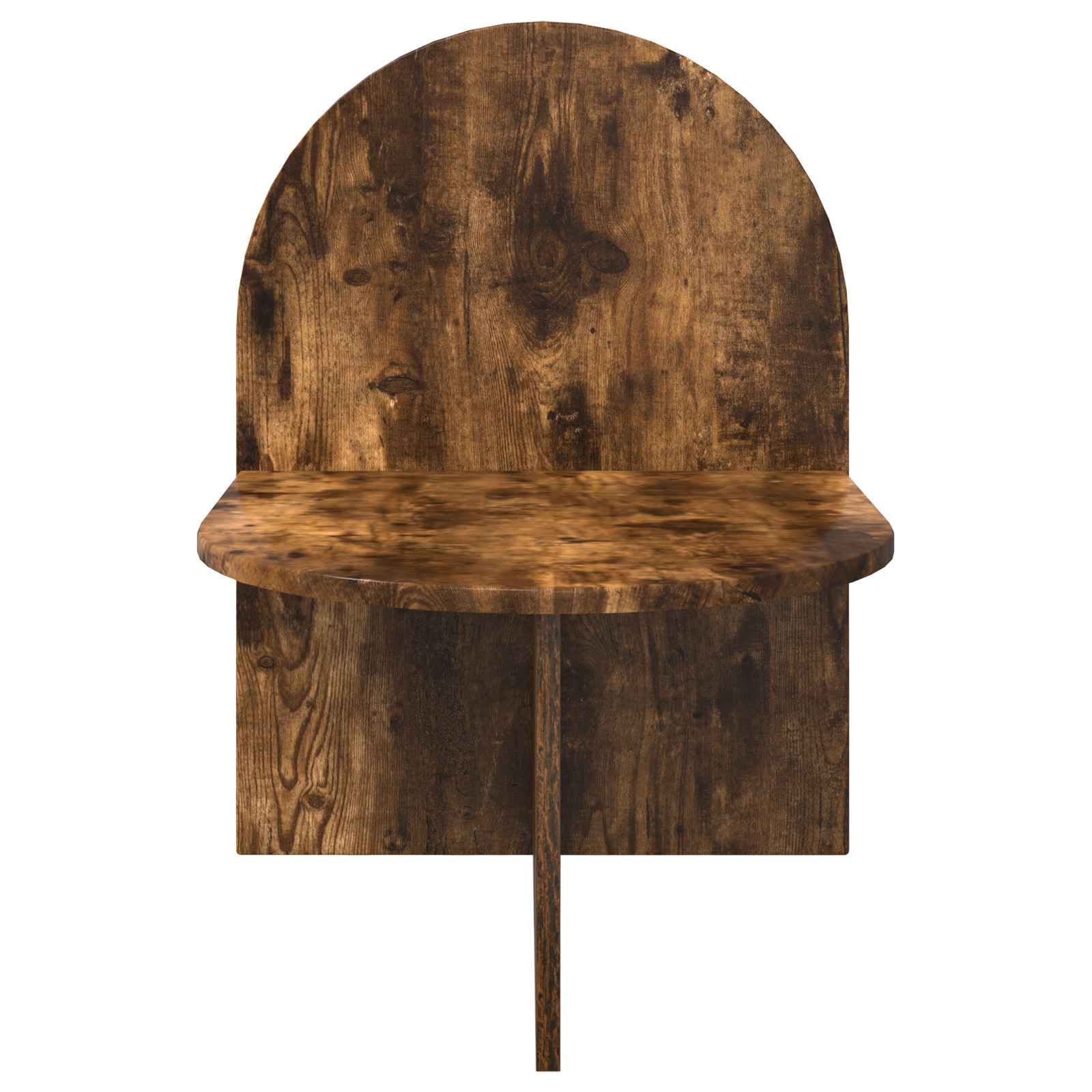 Nachtkastje Gerookt Eiken 48 x 49 x 65 cm Bewerkt hout is nu te koop bij PeponiXL, paradijselijk wonen!