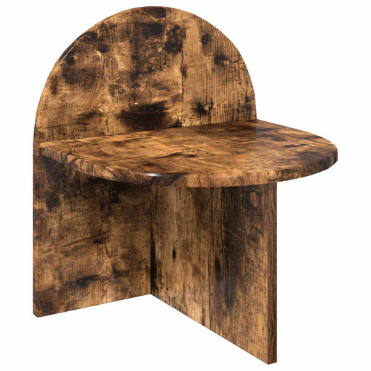 Nachtkastje Gerookte Eik 40 x 35,5 x 45,5 cm Geconstrueerd hout is nu te koop bij PeponiXL, paradijselijk wonen!
