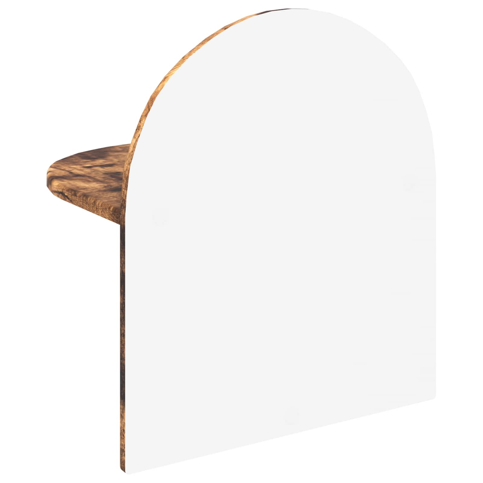 Nachtkastje Gerookte Eik 40 x 35,5 x 45,5 cm Geconstrueerd hout is nu te koop bij PeponiXL, paradijselijk wonen!