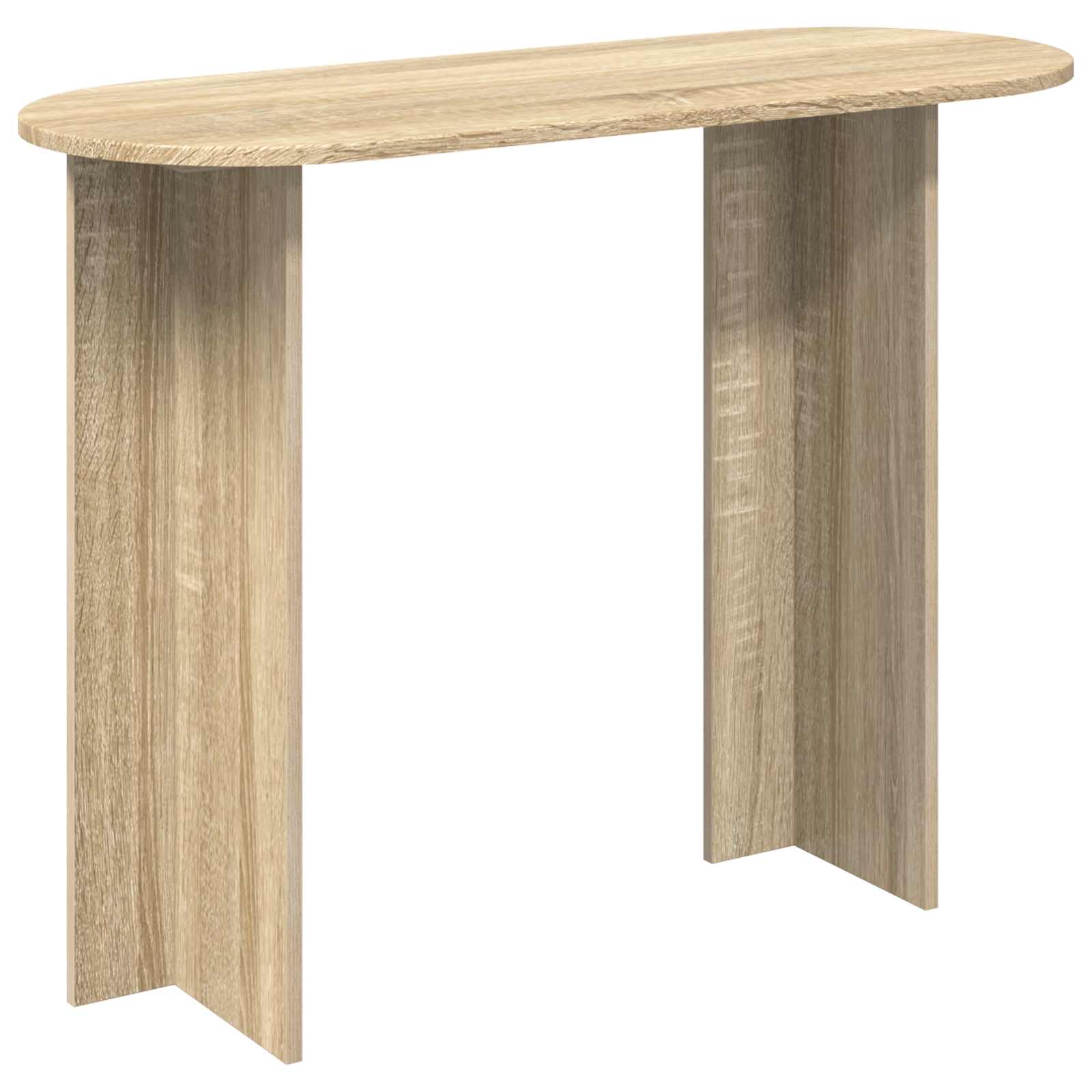 Wandtafel Sonoma Eiken 100 x 39,5 x 75 cm Bewerkt hout is nu te koop bij PeponiXL, paradijselijk wonen!