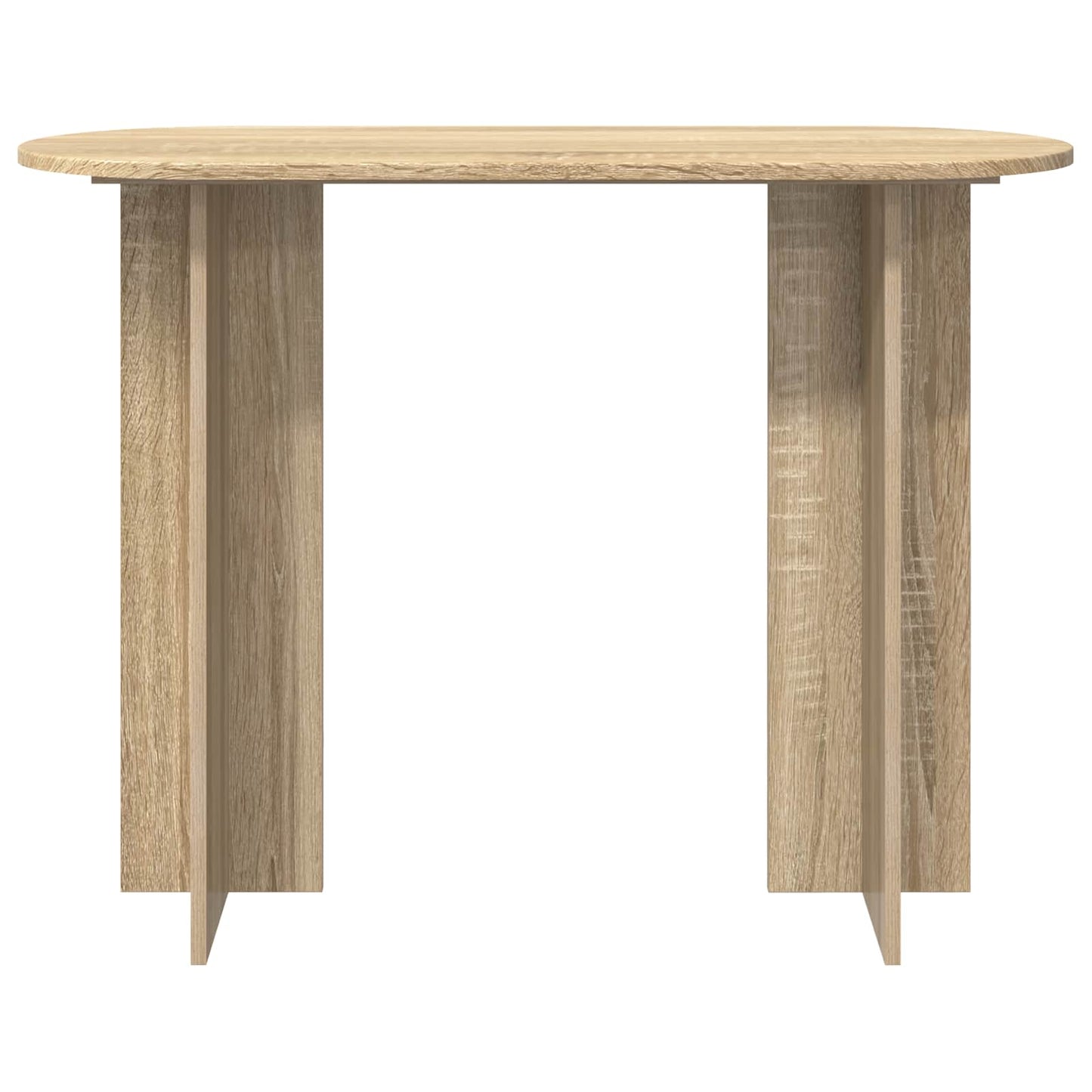 Wandtafel Sonoma Eiken 100 x 39,5 x 75 cm Bewerkt hout is nu te koop bij PeponiXL, paradijselijk wonen!