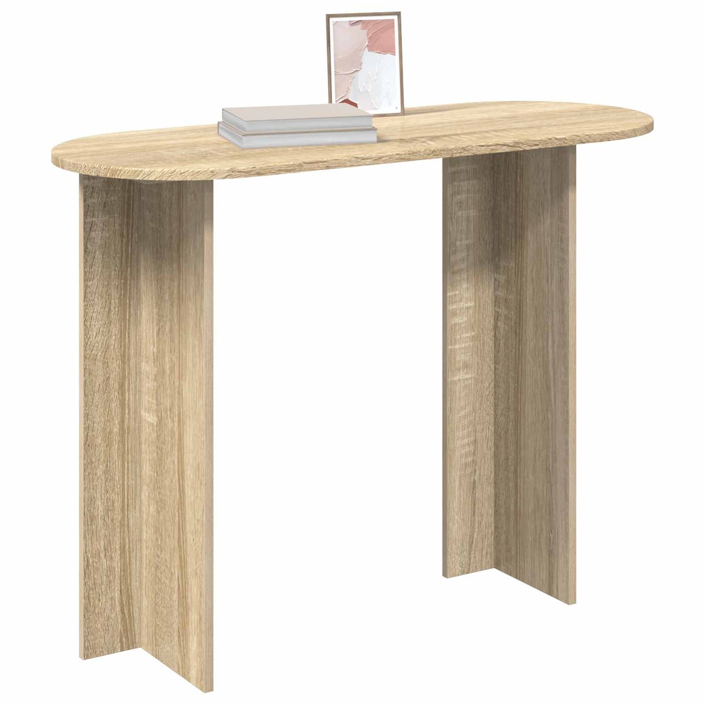 Wandtafel Sonoma Eiken 100 x 39,5 x 75 cm Bewerkt hout is nu te koop bij PeponiXL, paradijselijk wonen!