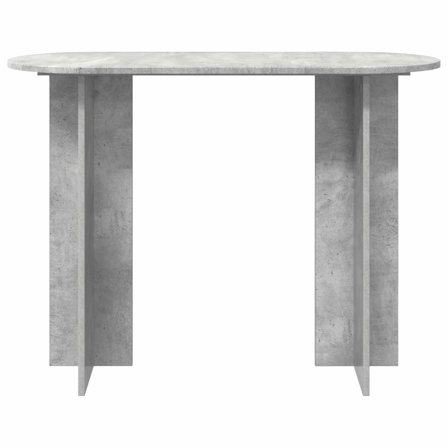 Wandtafel met opslag Betongrijs 100 x 39,5 x 75 cm Bewerkt hout is nu te koop bij PeponiXL, paradijselijk wonen!