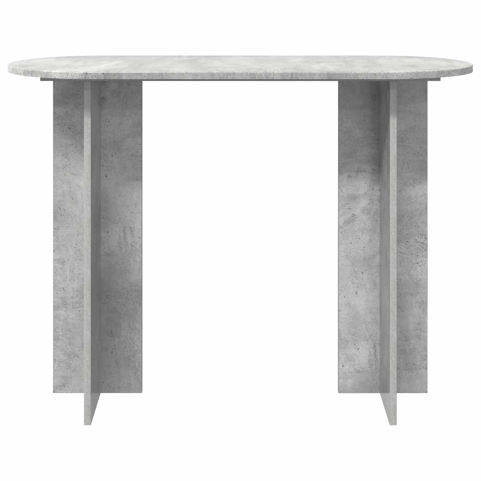 Wandtafel met opslag Betongrijs 100 x 39,5 x 75 cm Bewerkt hout is nu te koop bij PeponiXL, paradijselijk wonen!