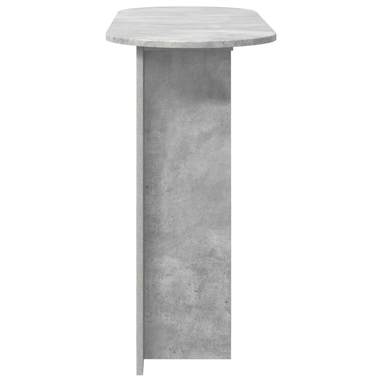 Wandtafel met opslag Betongrijs 100 x 39,5 x 75 cm Bewerkt hout is nu te koop bij PeponiXL, paradijselijk wonen!