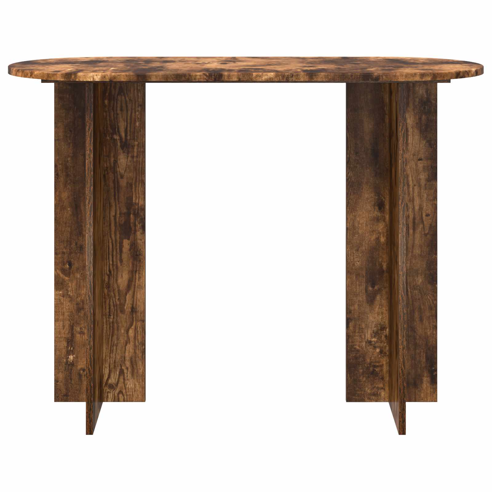 Wandtafel Gerookt eiken 100 x 39,5 x 75 cm Bewerkt hout is nu te koop bij PeponiXL, paradijselijk wonen!