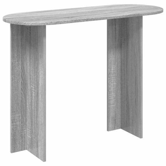 Wandtafel Grijs sonoma 100 x 39,5 x 75 cm Bewerkt hout is nu te koop bij PeponiXL, paradijselijk wonen!