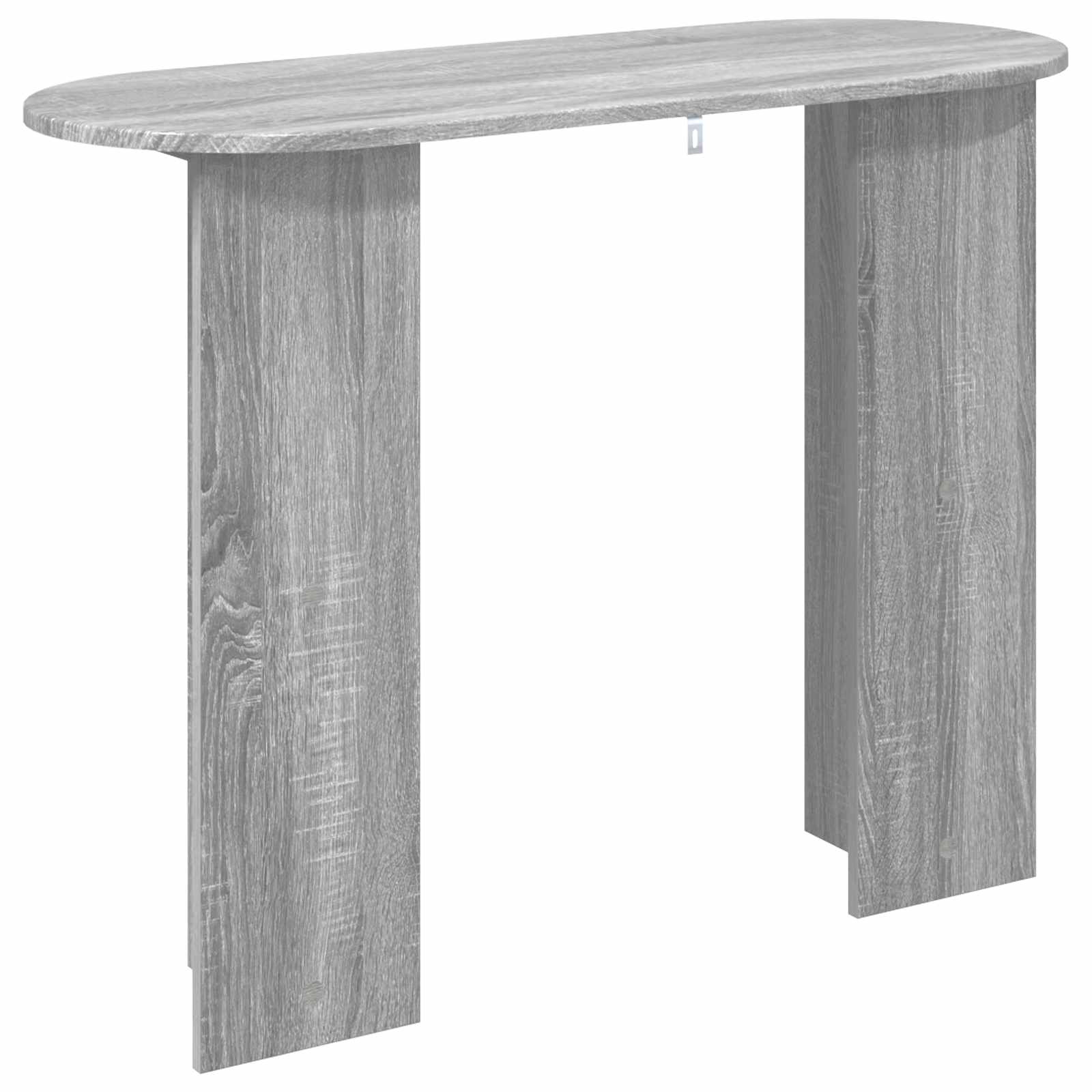 Wandtafel Grijs sonoma 100 x 39,5 x 75 cm Bewerkt hout is nu te koop bij PeponiXL, paradijselijk wonen!