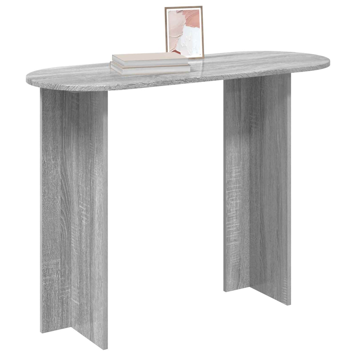 Wandtafel Grijs sonoma 100 x 39,5 x 75 cm Bewerkt hout is nu te koop bij PeponiXL, paradijselijk wonen!