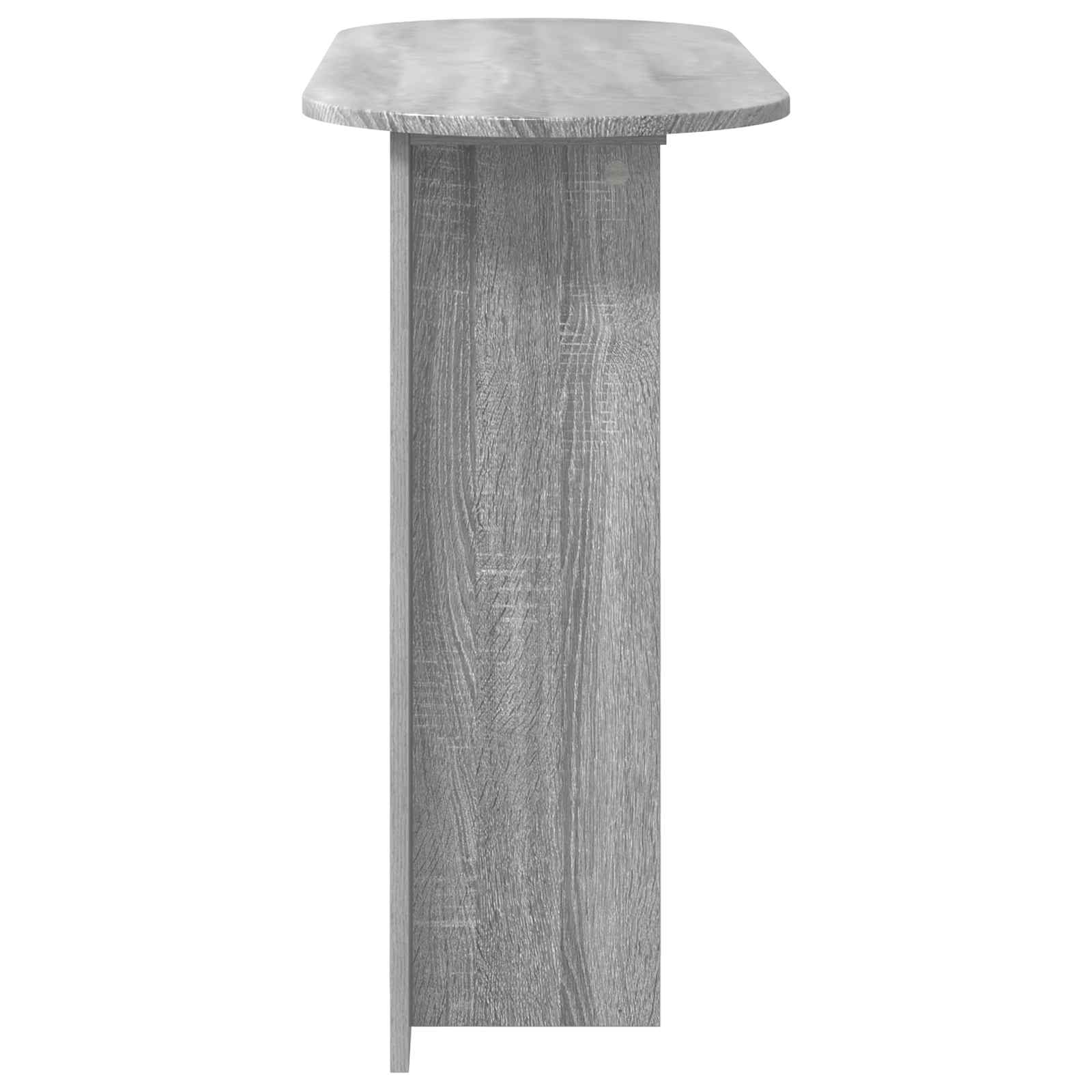 Wandtafel Grijs sonoma 100 x 39,5 x 75 cm Bewerkt hout is nu te koop bij PeponiXL, paradijselijk wonen!