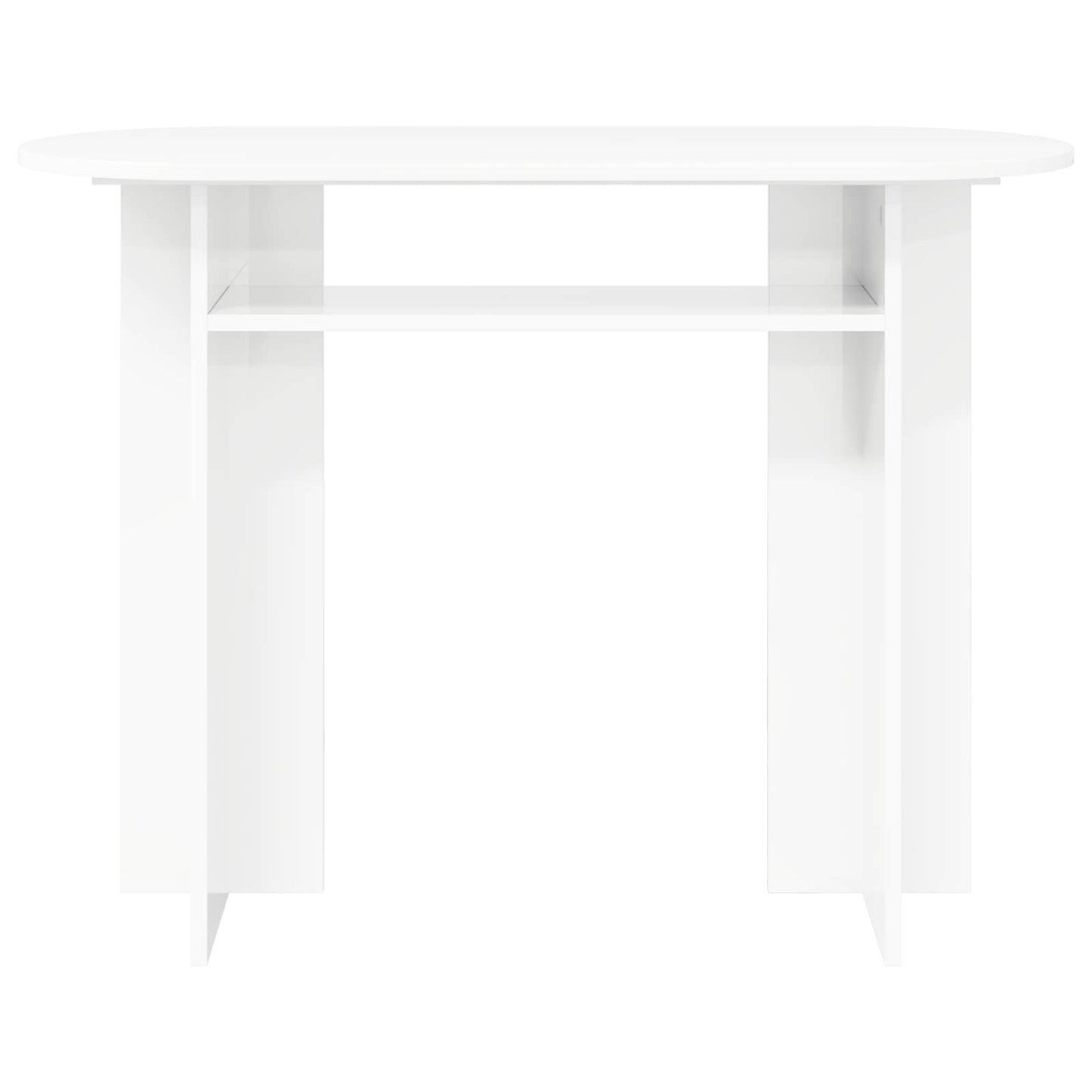 Wandtafel met opslag Wit 100 x 39,5 x 75 cm Bewerkt hout is nu te koop bij PeponiXL, paradijselijk wonen!