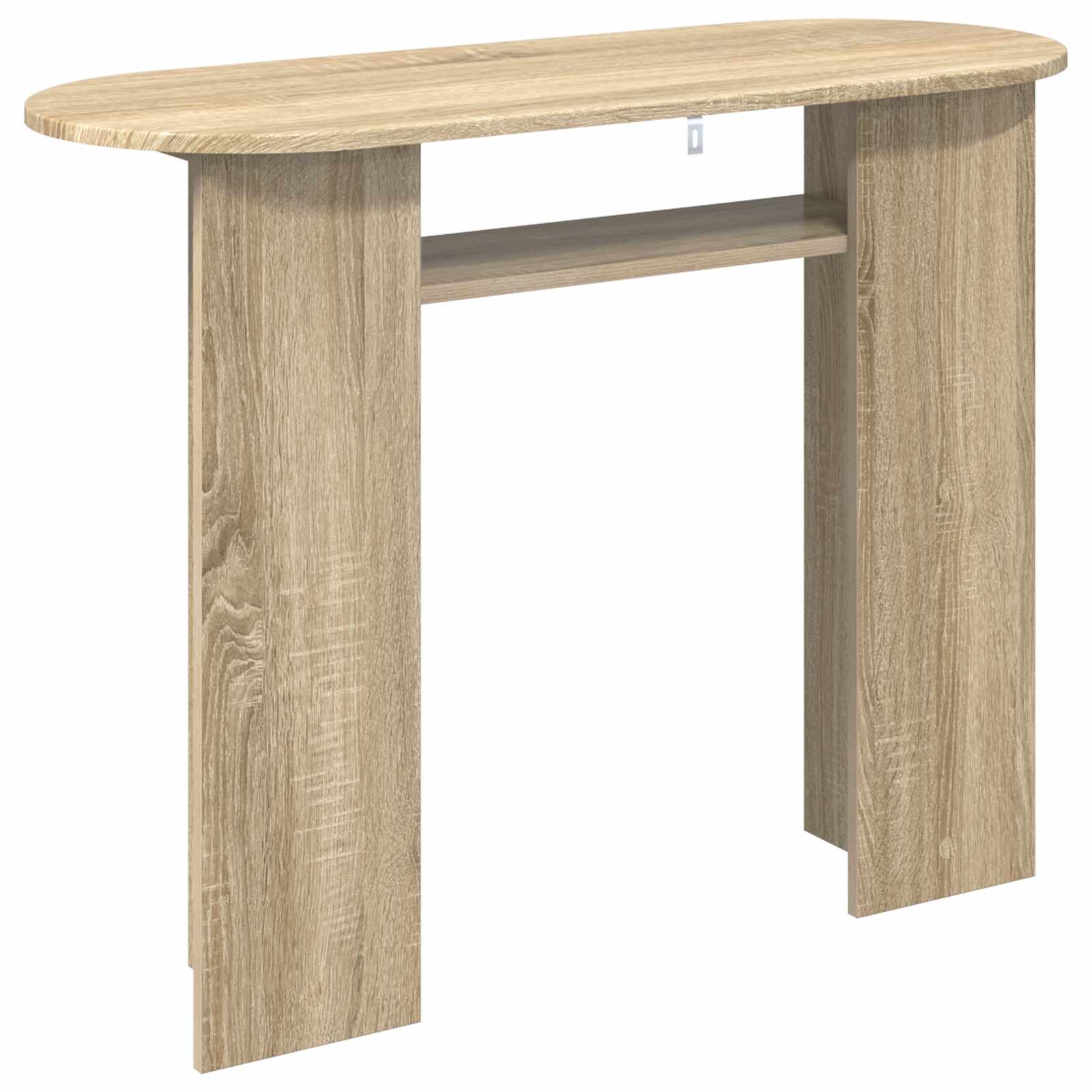 Wandtafel Sonoma Eiken 100 x 39,5 x 75 cm Bewerkt hout is nu te koop bij PeponiXL, paradijselijk wonen!