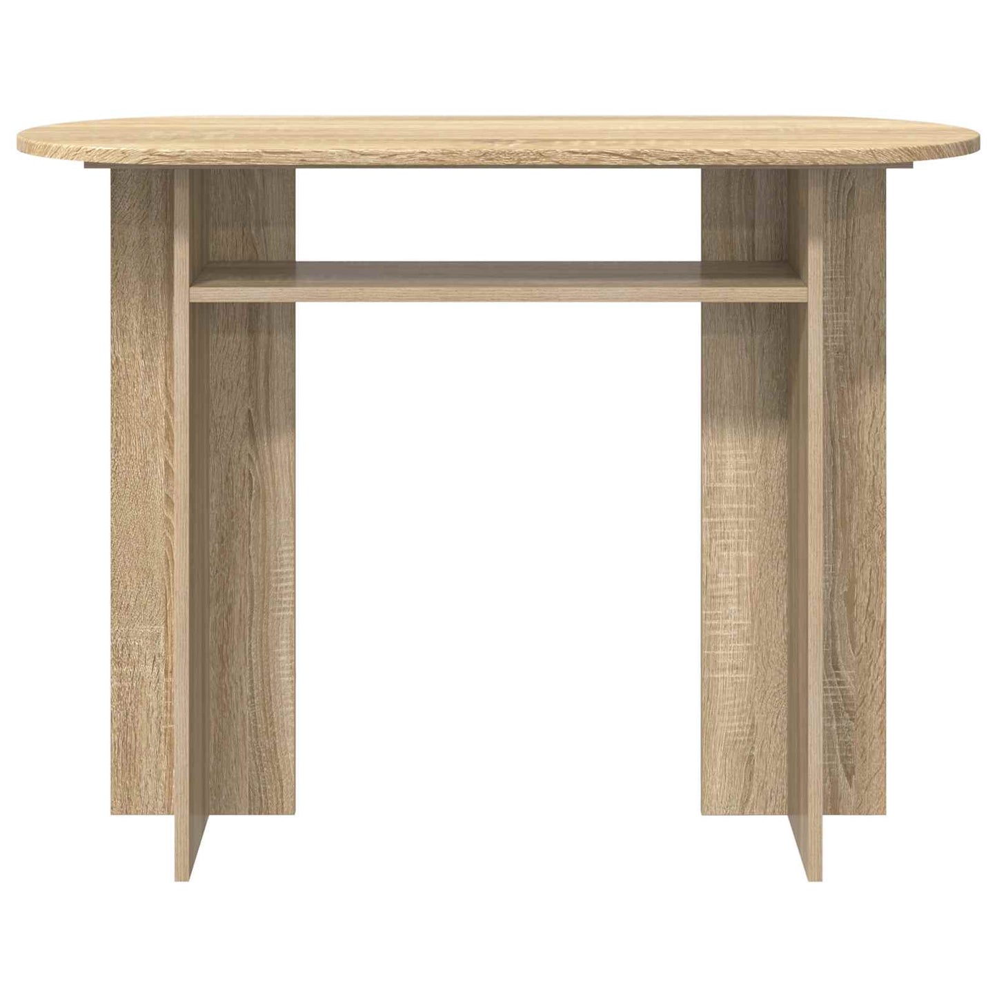 Wandtafel Sonoma Eiken 100 x 39,5 x 75 cm Bewerkt hout is nu te koop bij PeponiXL, paradijselijk wonen!