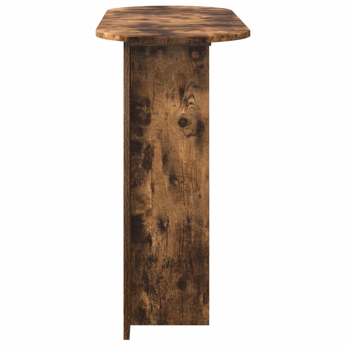 Wandtafel Gerookt eiken 100 x 39,5 x 75 cm Bewerkt hout is nu te koop bij PeponiXL, paradijselijk wonen!