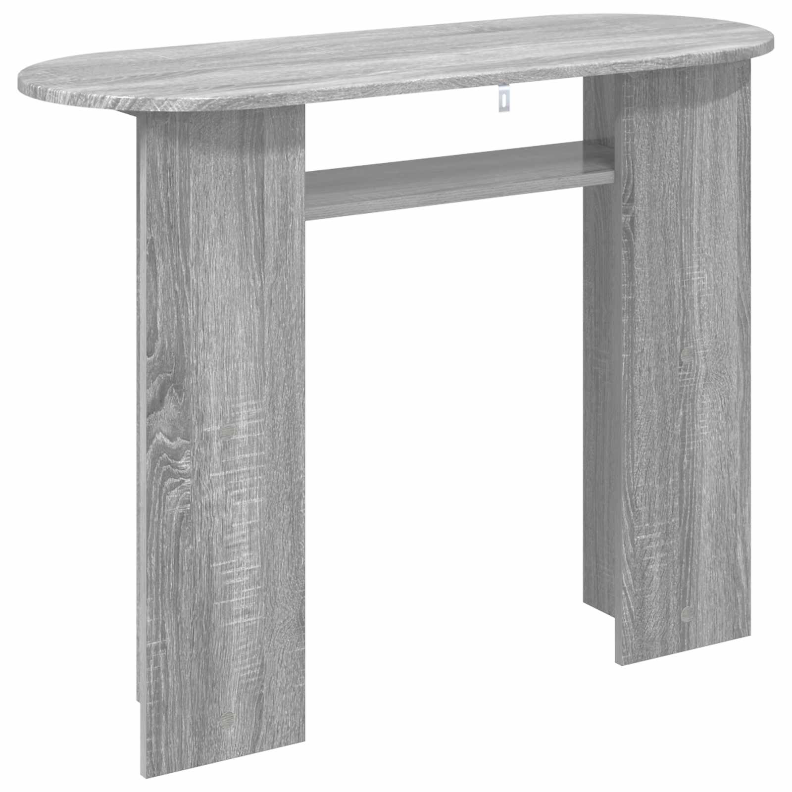 Wandtafel Grijs sonoma 100 x 39,5 x 75 cm Bewerkt hout is nu te koop bij PeponiXL, paradijselijk wonen!