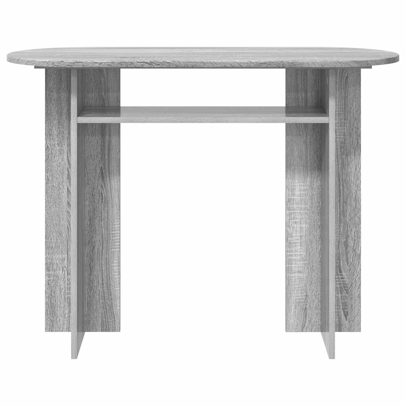 Wandtafel Grijs sonoma 100 x 39,5 x 75 cm Bewerkt hout is nu te koop bij PeponiXL, paradijselijk wonen!