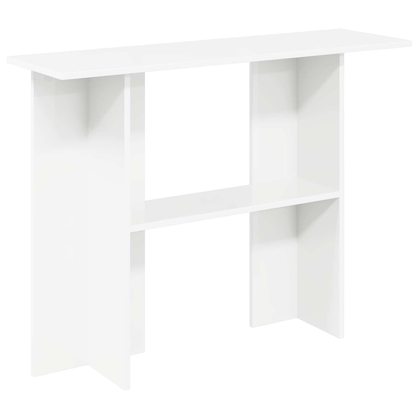Wandtafel Wit 100 x 30 x 75 cm Bewerkt hout is nu te koop bij PeponiXL, paradijselijk wonen!