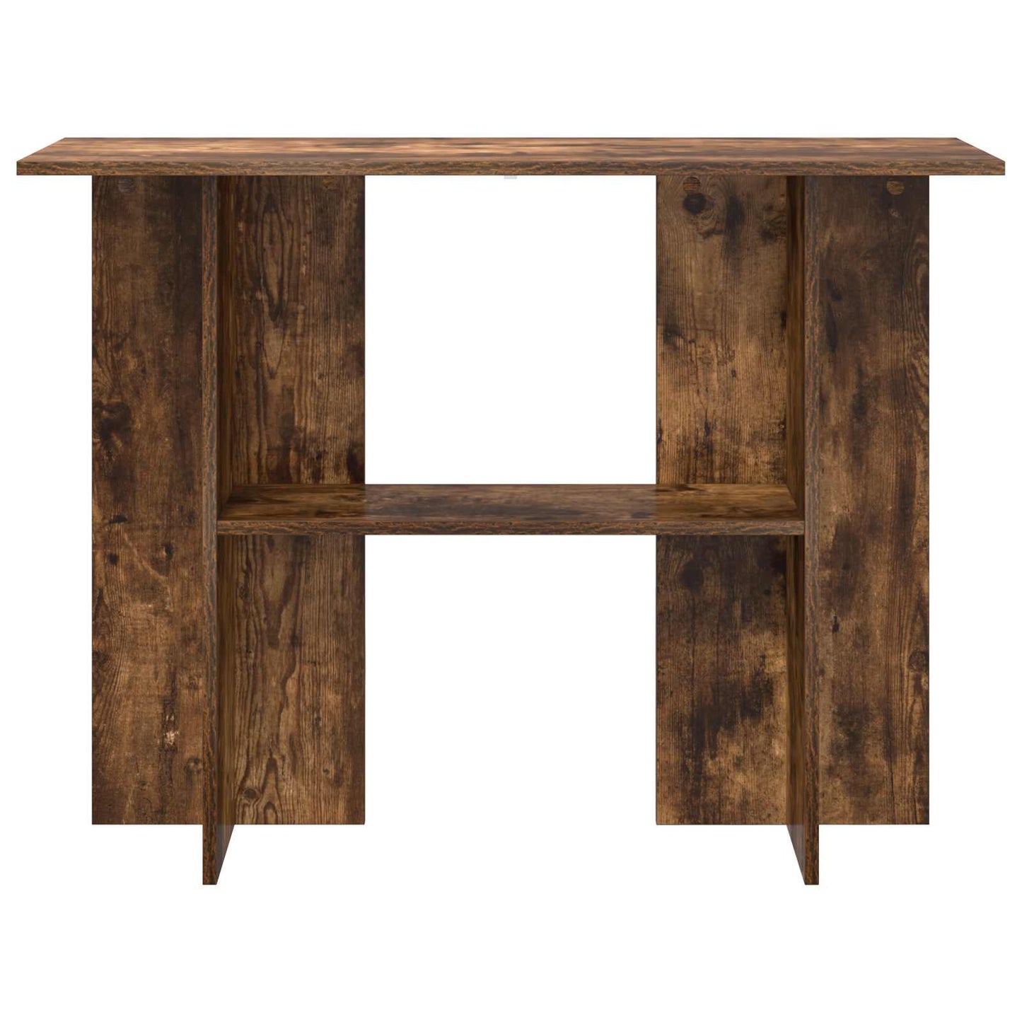 Wandtafel Gerookt eiken 100 x 30 x 75 cm Bewerkt hout is nu te koop bij PeponiXL, paradijselijk wonen!