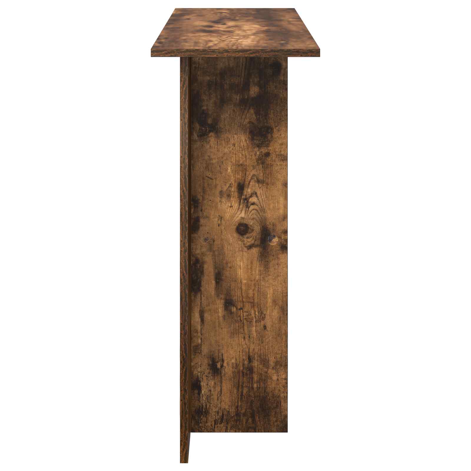 Wandtafel Gerookt eiken 100 x 30 x 75 cm Bewerkt hout is nu te koop bij PeponiXL, paradijselijk wonen!