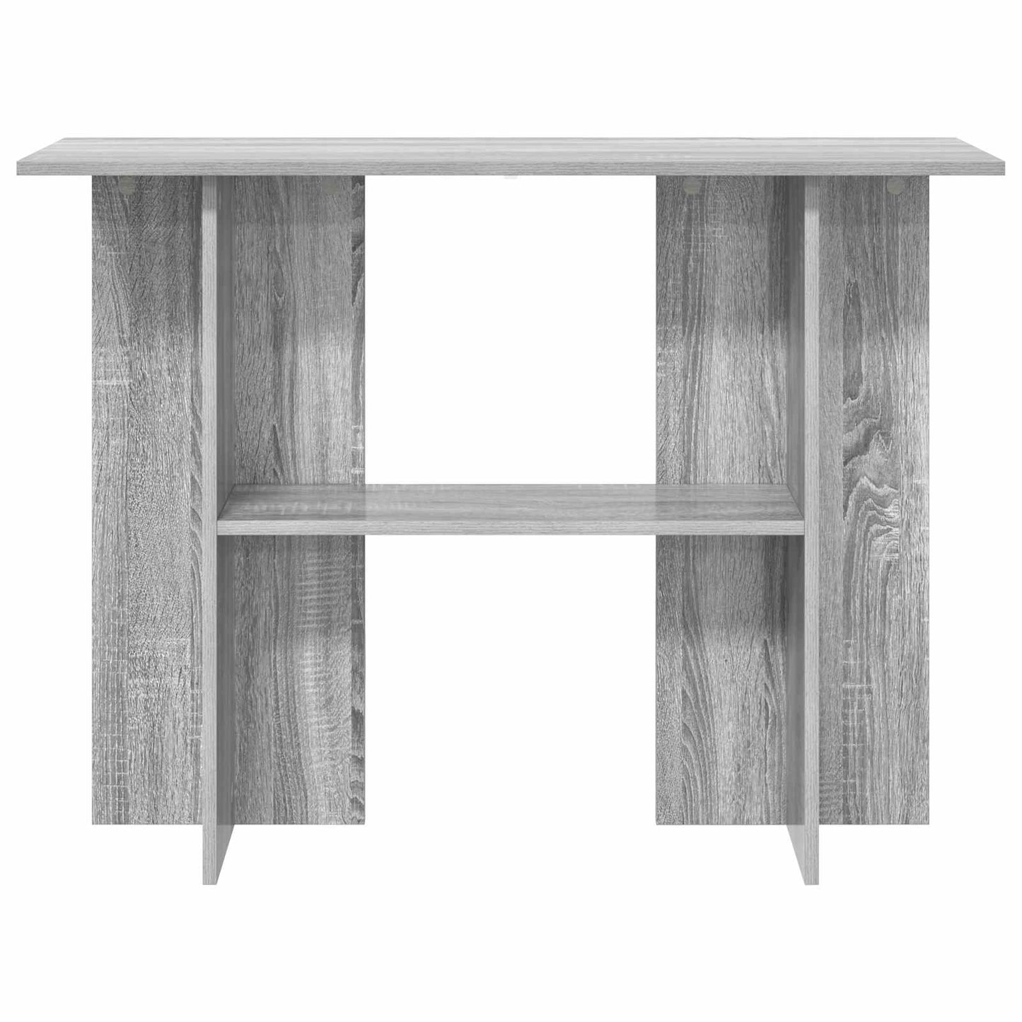 Wandtafel Grijs sonoma 100 x 30 x 75 cm Bewerkt hout is nu te koop bij PeponiXL, paradijselijk wonen!