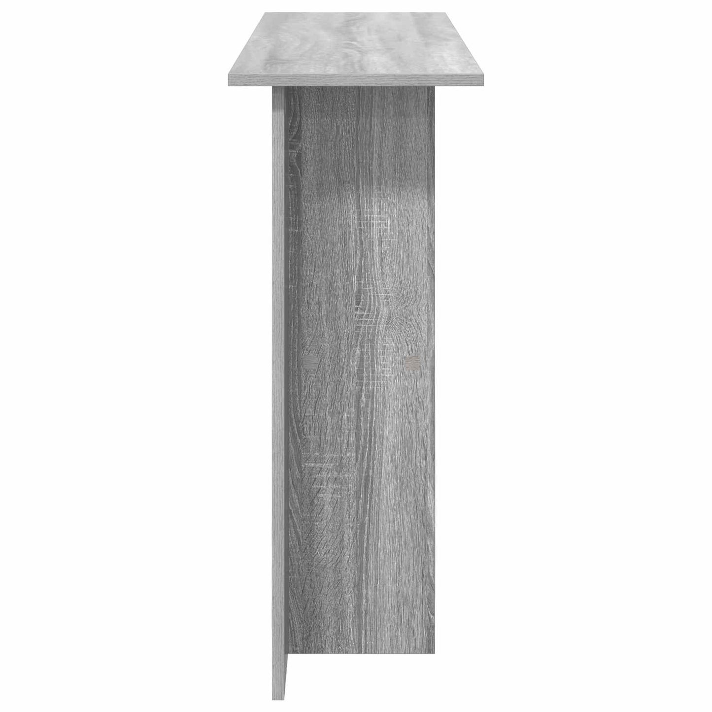 Wandtafel Grijs sonoma 100 x 30 x 75 cm Bewerkt hout is nu te koop bij PeponiXL, paradijselijk wonen!