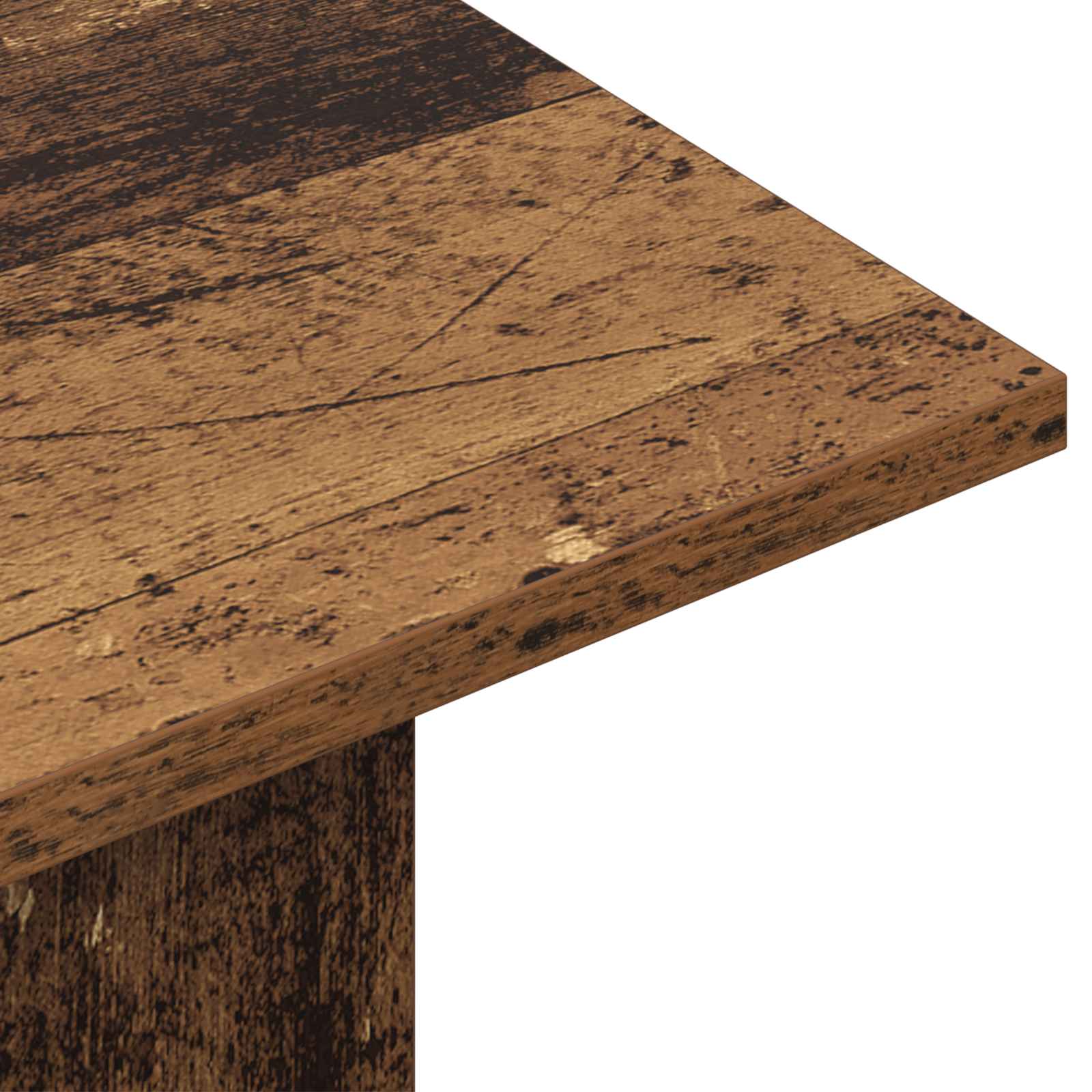 Wandtafel Oud hout 100 x 30 x 75 cm Bewerkt hout is nu te koop bij PeponiXL, paradijselijk wonen!