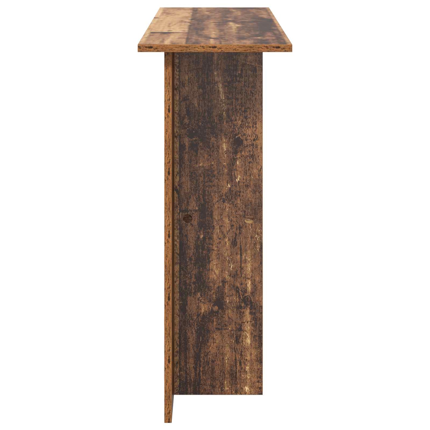 Wandtafel Oud hout 100 x 30 x 75 cm Bewerkt hout is nu te koop bij PeponiXL, paradijselijk wonen!