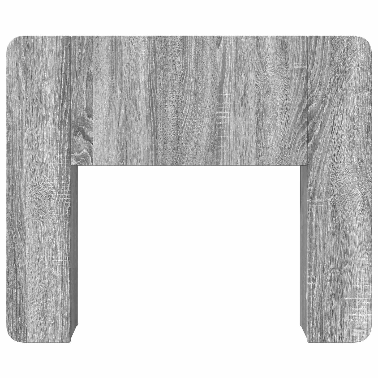 Hoofdeinde kas met opslag Grijs sonoma Bewerkt hout is nu te koop bij PeponiXL, paradijselijk wonen!