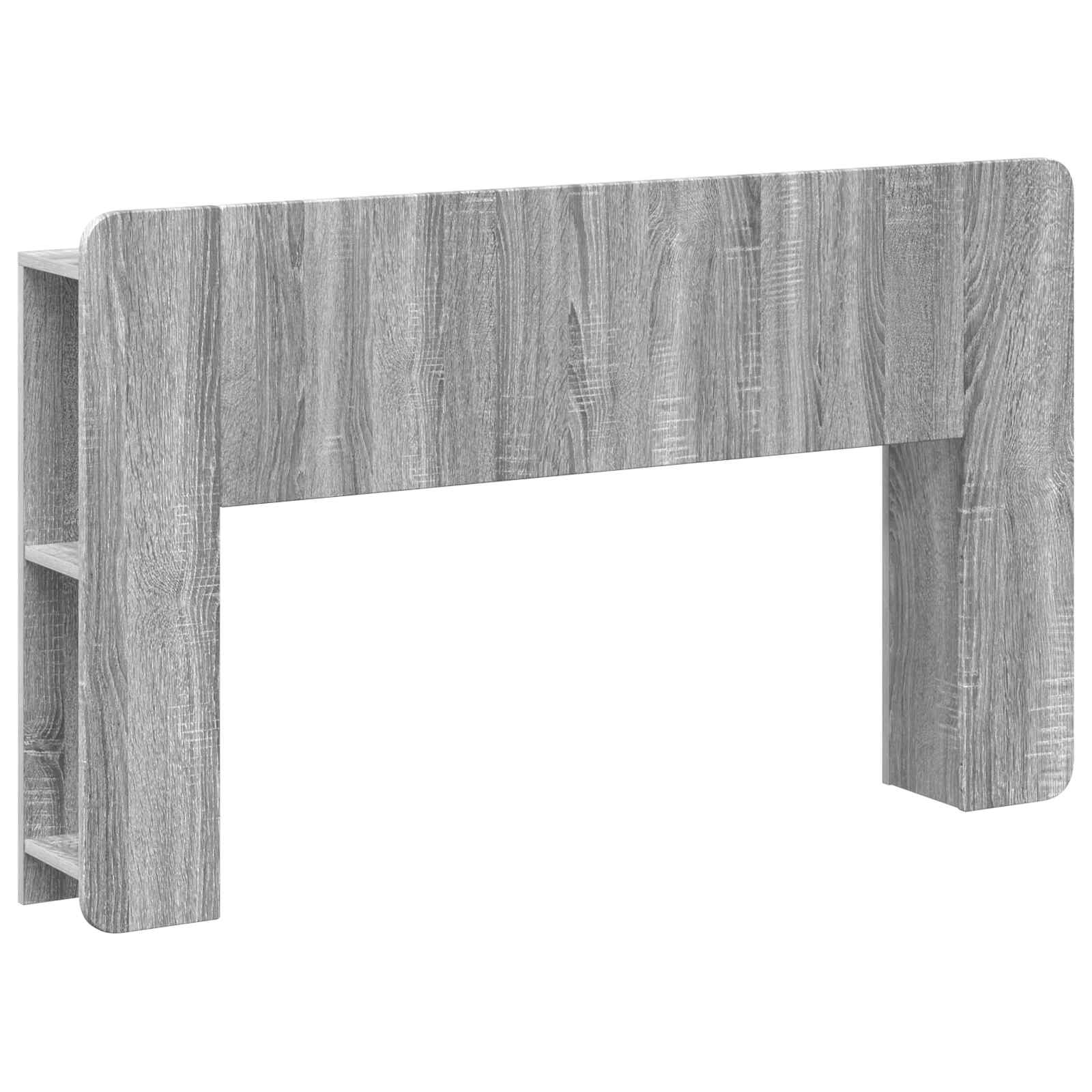 Hoofdeinde kas met opslag Grijs sonoma Bewerkt hout is nu te koop bij PeponiXL, paradijselijk wonen!