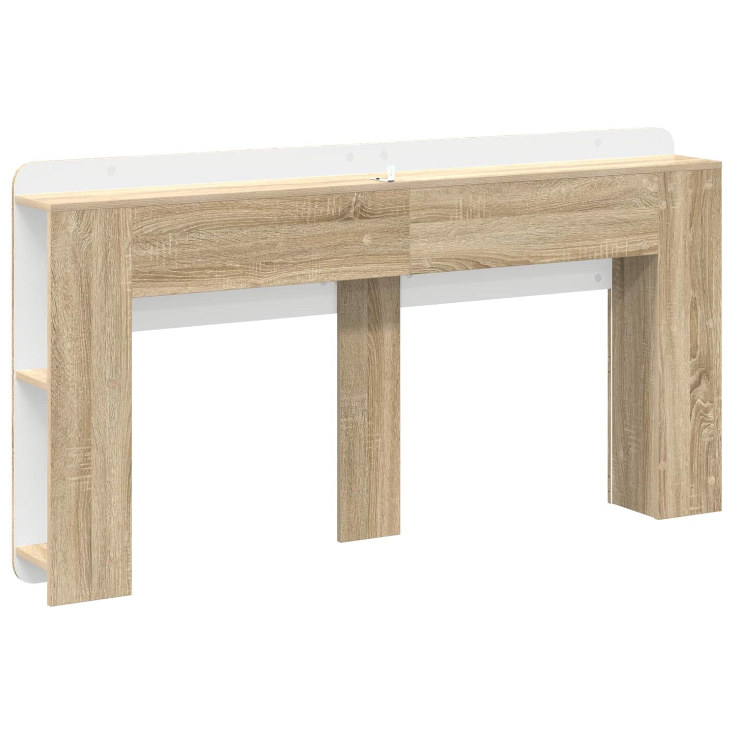 Hoofdeinde kas met opslag Sonoma Eiken Bewerkt hout is nu te koop bij PeponiXL, paradijselijk wonen!