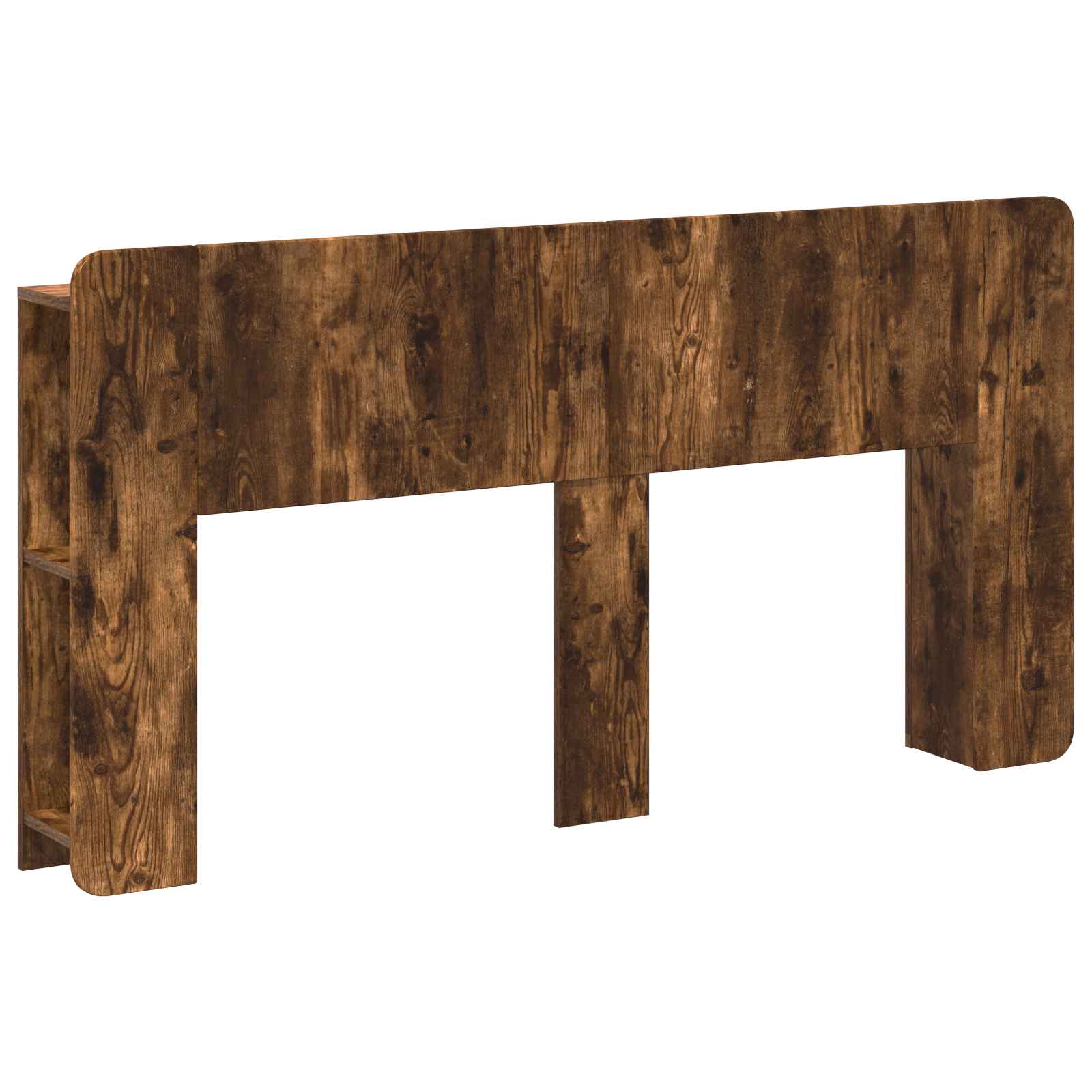 Hoofdeinde kas met opslag Gerookt eiken Bewerkt hout is nu te koop bij PeponiXL, paradijselijk wonen!