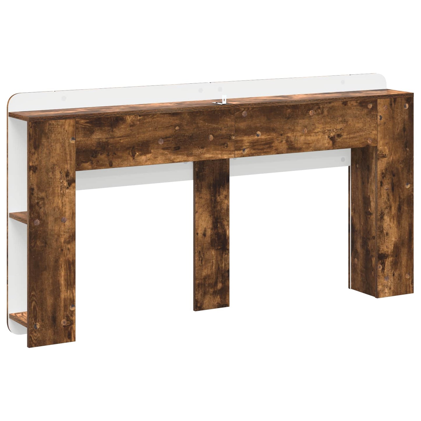 Hoofdeinde kas met opslag Gerookt eiken Bewerkt hout is nu te koop bij PeponiXL, paradijselijk wonen!