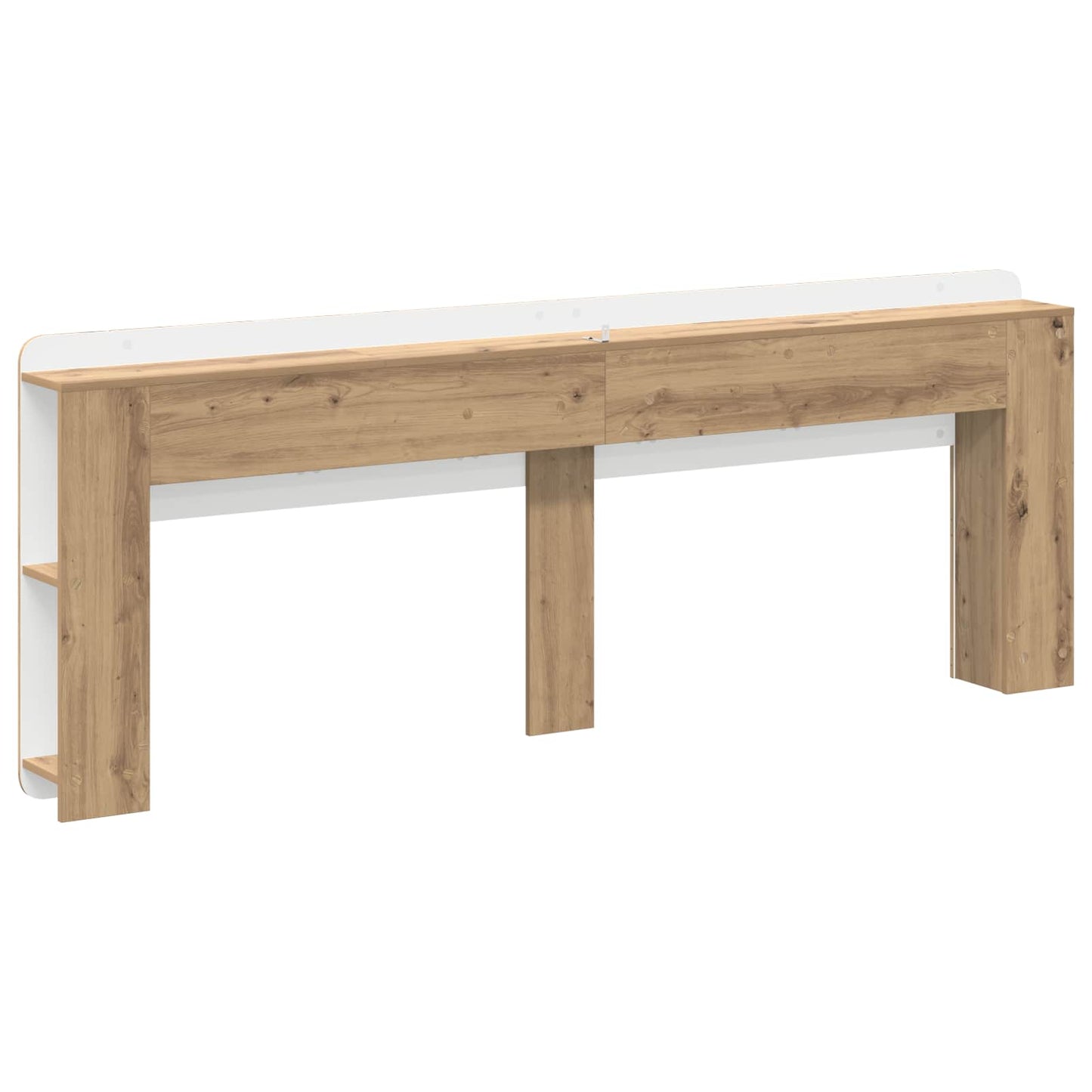 Hoofdeinde kas met opslag Artisanaal eiken Bewerkt hout is nu te koop bij PeponiXL, paradijselijk wonen!