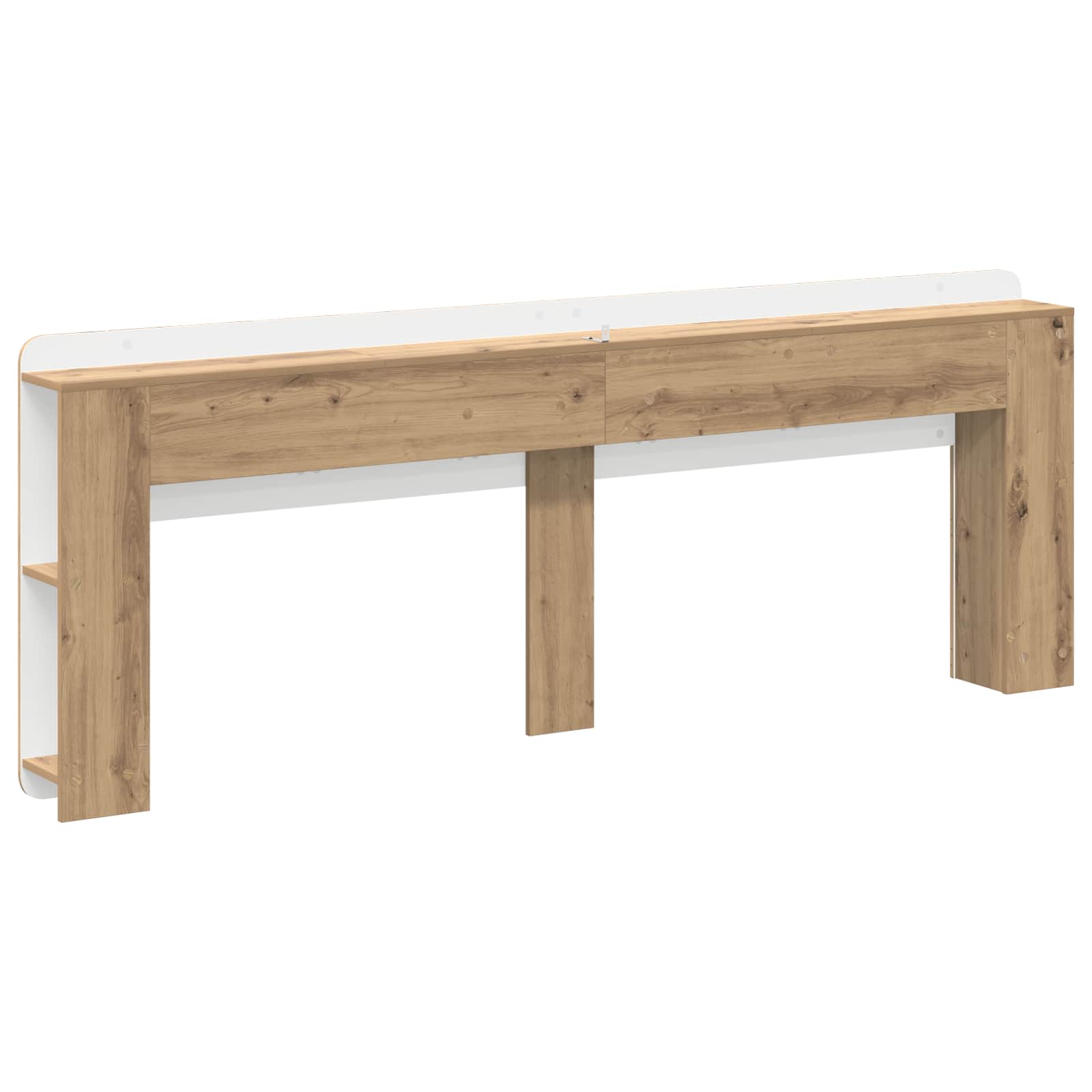 Hoofdeinde kas met opslag Artisanaal eiken Bewerkt hout is nu te koop bij PeponiXL, paradijselijk wonen!