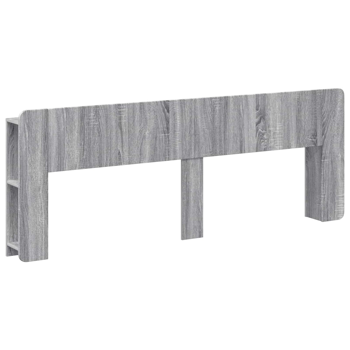 Hoofdeinde kas met opslag Grijs sonoma Bewerkt hout is nu te koop bij PeponiXL, paradijselijk wonen!