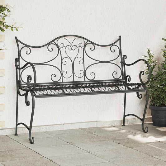 Tuinbank 2-Aantal zitplaatsen 114 x 56,5 x 90 cm Staal is nu te koop bij PeponiXL, paradijselijk wonen!