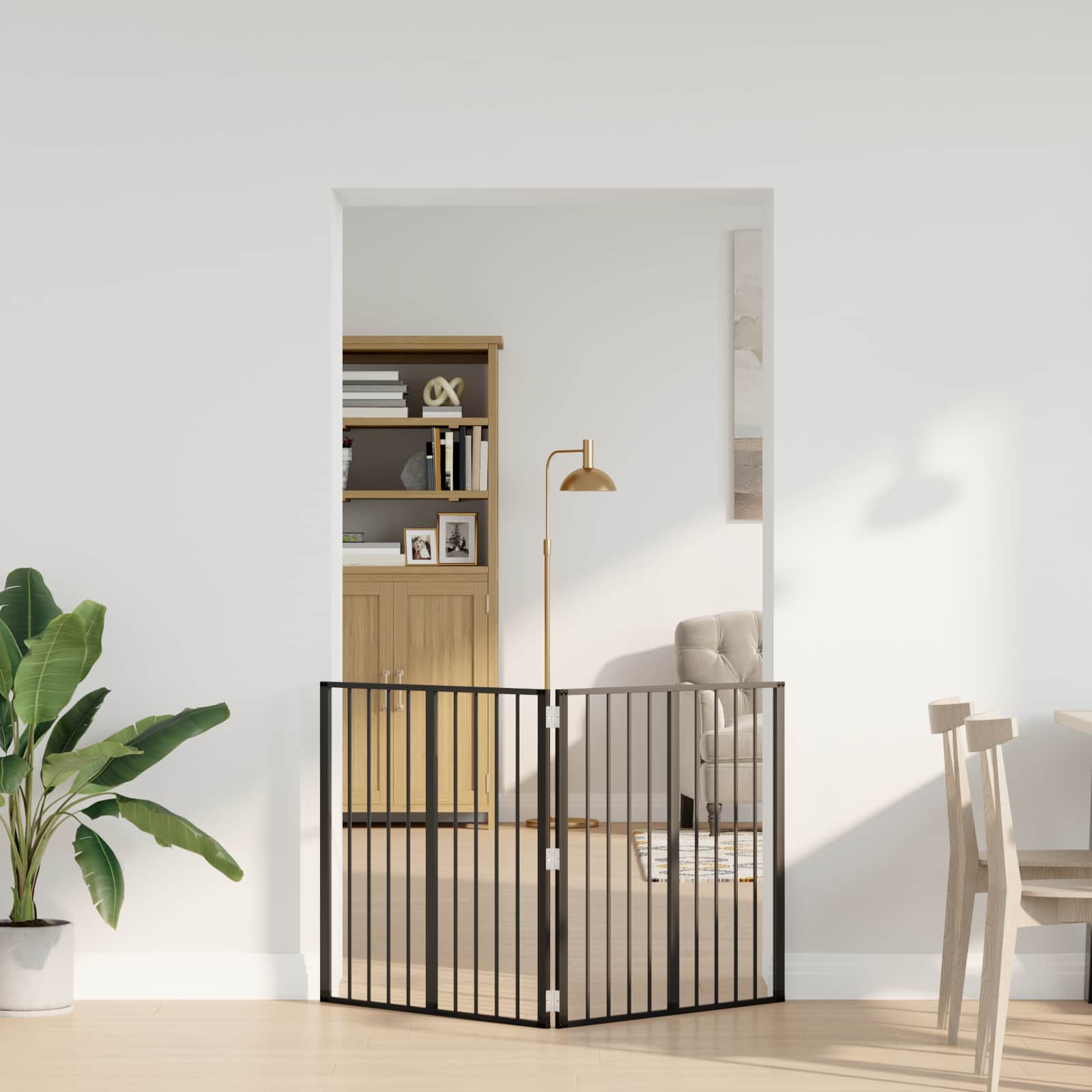 Hondenhek 2 pcs Zwart 80 x 80 cm Gegalvaniseerd staal is nu te koop bij PeponiXL, paradijselijk wonen!