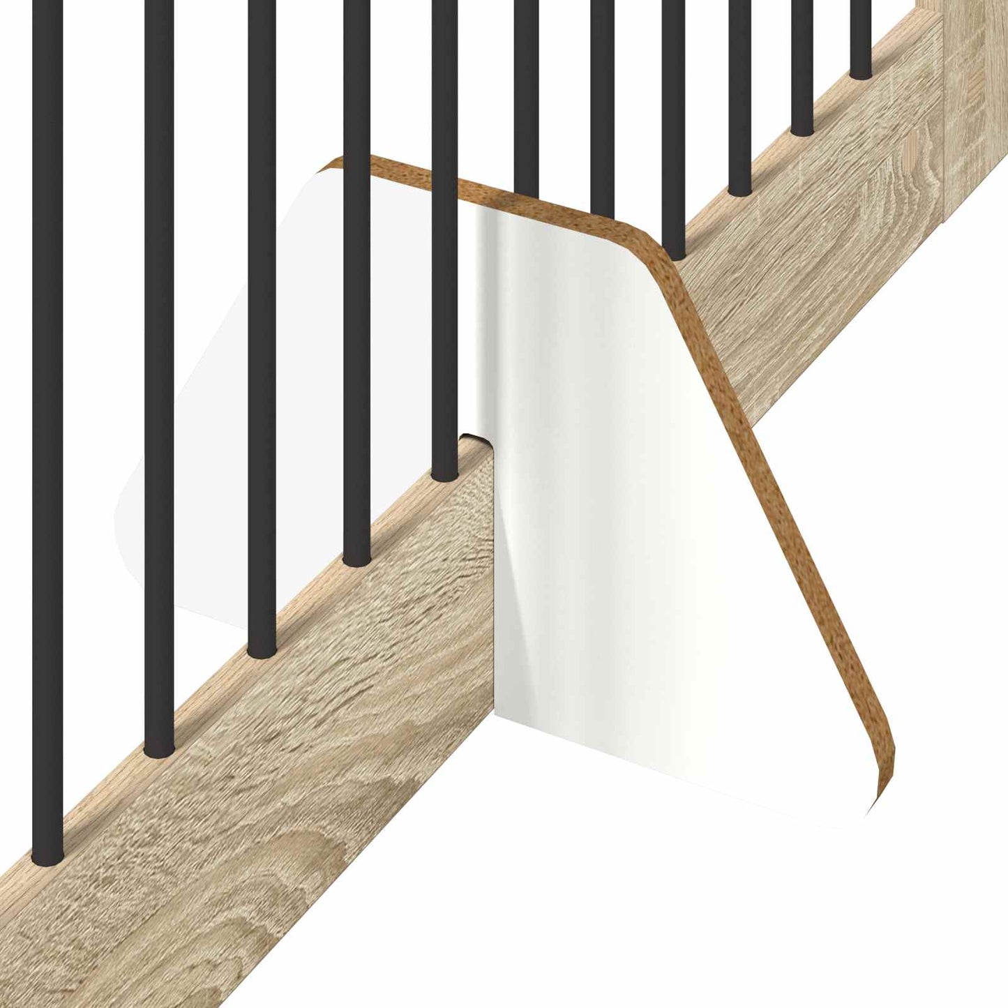 Opvouwbaar hondenhek met standaards 2 pcs Sonoma Eiken 200,5 cm is nu te koop bij PeponiXL, paradijselijk wonen!