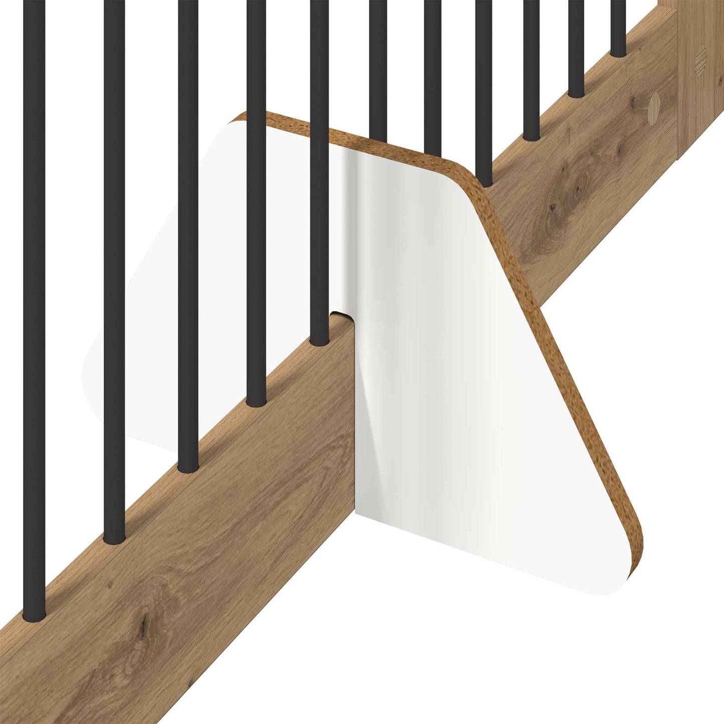 Opvouwbaar hondenhek met standaards 4 pcs Artisanaal eiken is nu te koop bij PeponiXL, paradijselijk wonen!