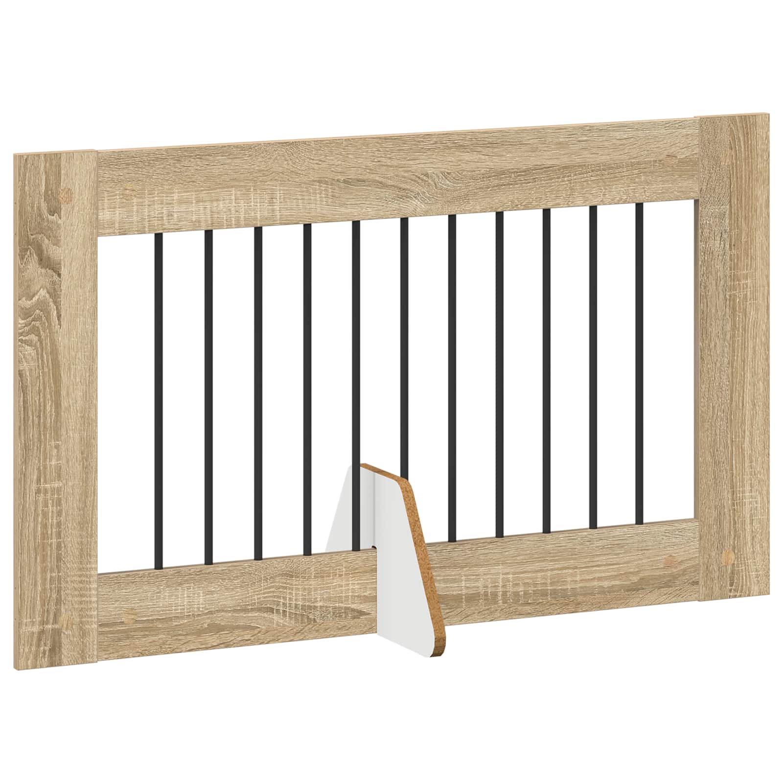 Opvouwbaar hondenhek met standaards 6 pcs Sonoma Eiken 602 cm is nu te koop bij PeponiXL, paradijselijk wonen!