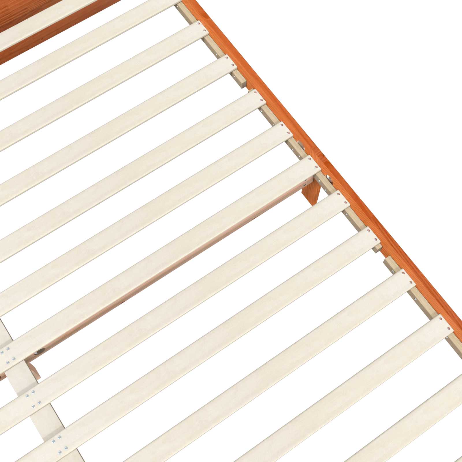 Bedframe Wasbruin 160 x 200 cm Massief Vurenhout is nu te koop bij PeponiXL, paradijselijk wonen!